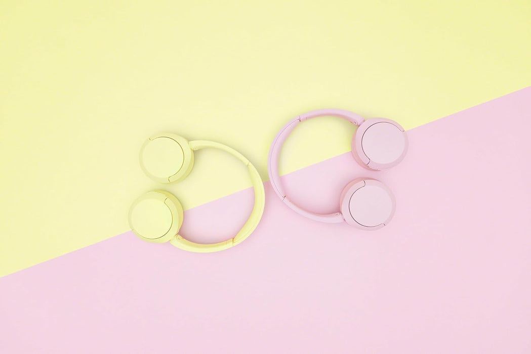 Sony WH-CH520 Wireless Bluetooth On-Ear Headphones, Sound, Lightweight Design, Up to 50hr Battery Life, Quick Charge, EQ, Clear Call Quality, iOS & Android