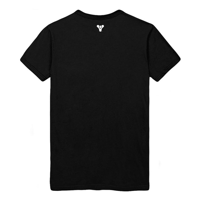 DESTINY One Eyed Mask Helmet T-Shirt, Male, Small, Black (TS004DES-S)