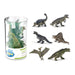 Mini Plus Dinosaurier Set 2 (Kunststoffbehälter, 6 Stück