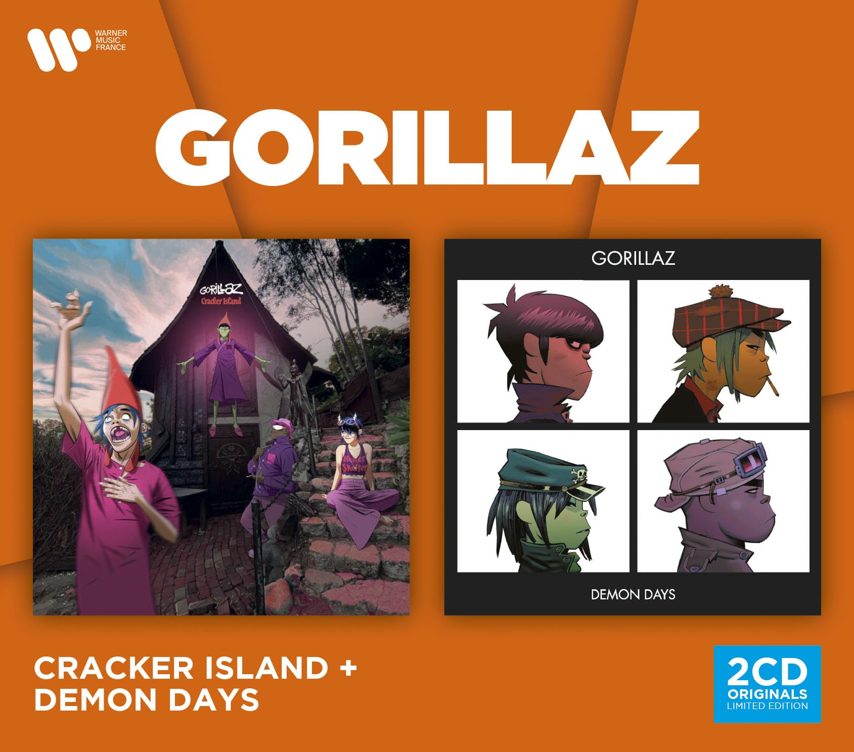 Coffret 2cd (Cracker Island & Démon Days)