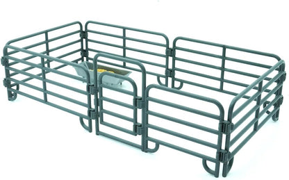 MOJO – Farmland Enclosure Playset | Farm Animals Collection | True to Life & Highly Detailed | Designed in UK