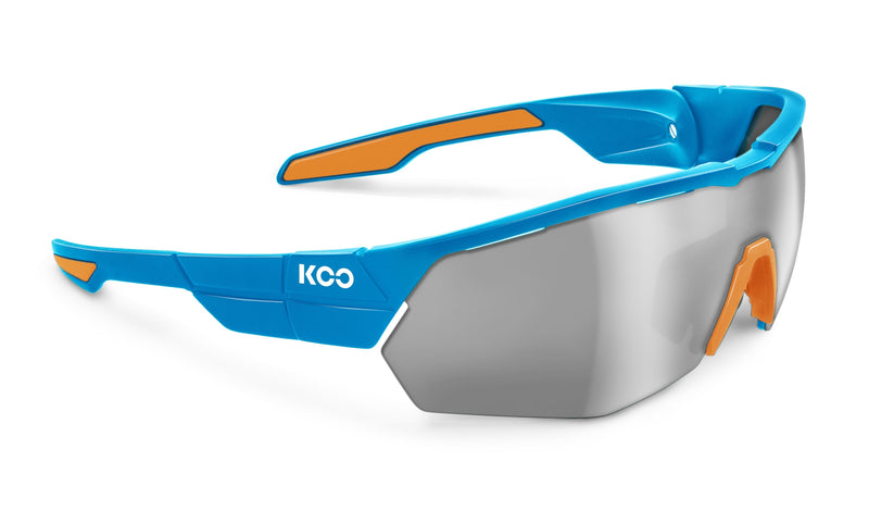 Kask Koo Open Cube P1329358 Lunettes de soleil de cyclisme Bleu clair/orange Taille M