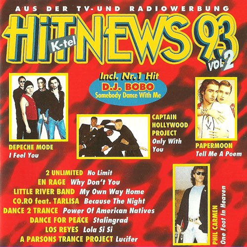 En Rage, 2 Unlimited, Depeche Mode, Dj Bobo..