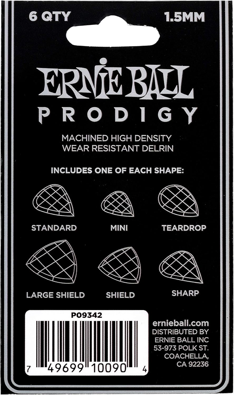`Plettri 9342 Plettri Prodigy Multipack White 2,0Mm`