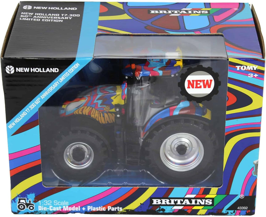 Britains New Holland T7.300 Tractor 60th Anniversary Limited Edition/Toys