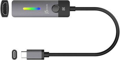 j5create JCA157-N Adaptateur USB-C vers HDMI™ 2.1 8K