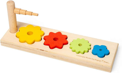 Bigjigs - Bigjigs Bloemensorteerder 5dlg.
