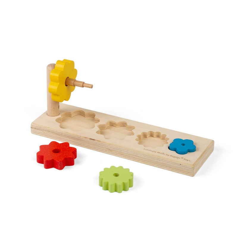 Bigjigs - Bigjigs Bloemensorteerder 5dlg.