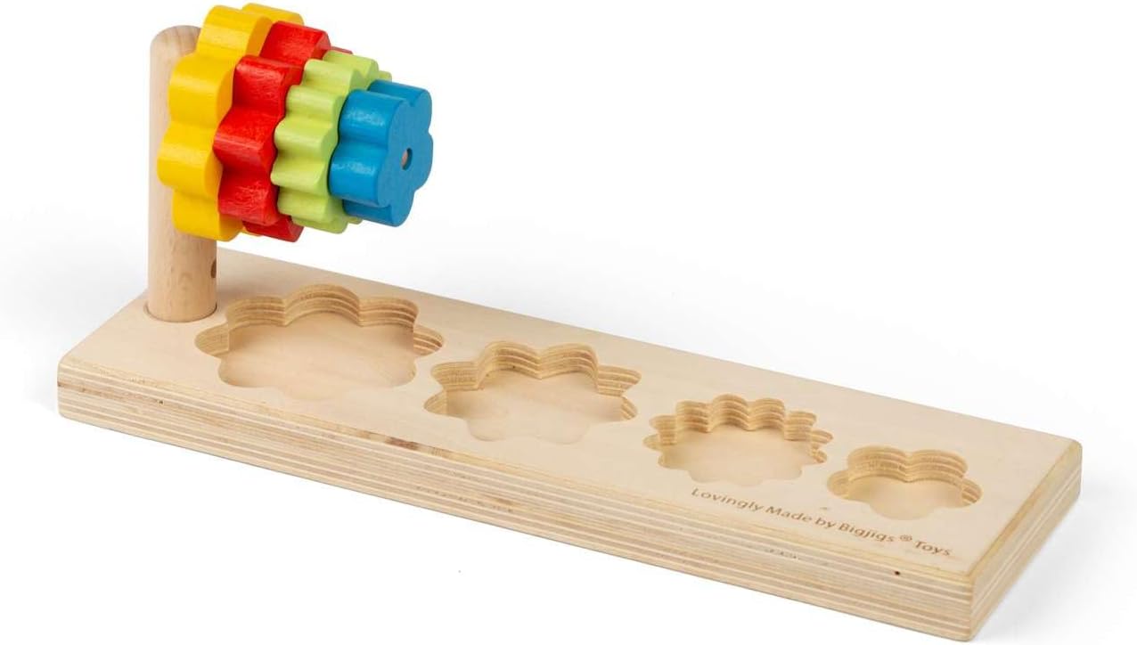 Bigjigs - Bigjigs Bloemensorteerder 5dlg.