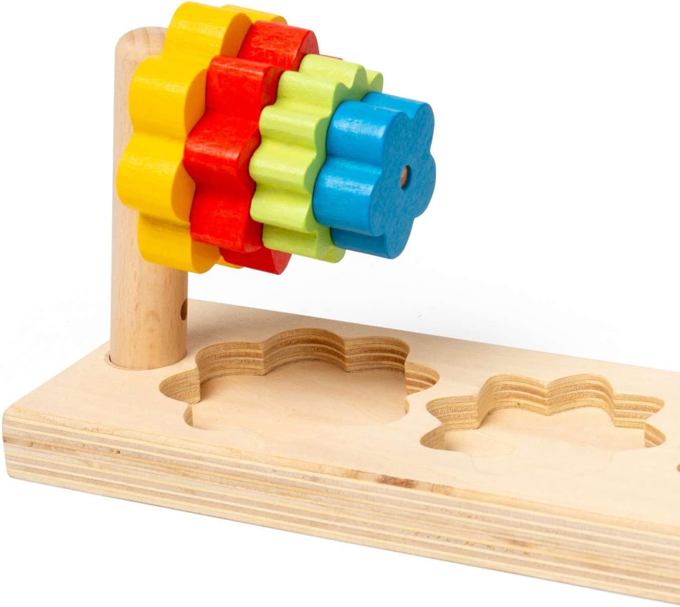 Bigjigs - Bigjigs Bloemensorteerder 5dlg.