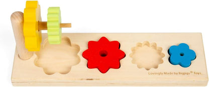 Bigjigs - Bigjigs Bloemensorteerder 5dlg.