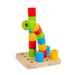 Bigjigs - Bigjigs Houten Wankel-pinnenbord 17dlg.
