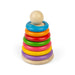 Bigjigs - Bigjigs Houten Geheime Vormenstapelaar 16dlg.