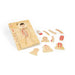 Bigjigs Toys Puzzle con anatomia maschile, set da 26 pezzi di puzzle del corpo umano, puzzle in legno, giocattolo scientifico per imparare e giocare, puzzle educativi, risorse pre-scuola, età 3 anni +