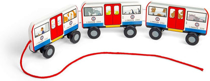 Bigjigs - Bigjigs Houten Londen Trekbus