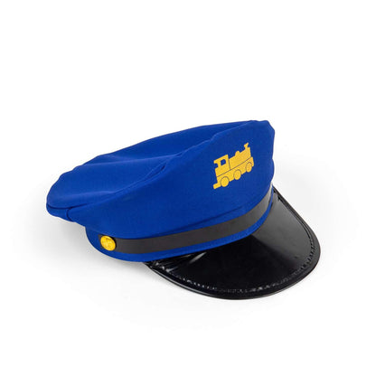 Bigjigs Toys Train Conductor Hat - Railway Fancy Dress Costume Accessory For Toddlers & Children, Kids Dressing Up Sets, Pretend Play Outfits & Accessories, Children’s Gifts, Age 3 + Years