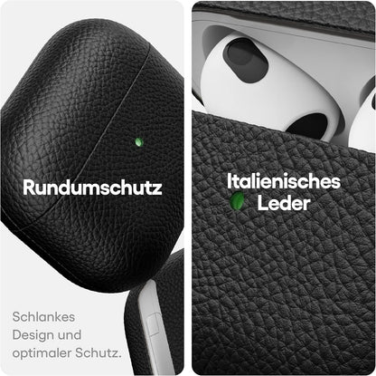 Keybudz - Podskinz Artisan Series Leather Case - Handcrafted Leather Case For Your Airpods 3