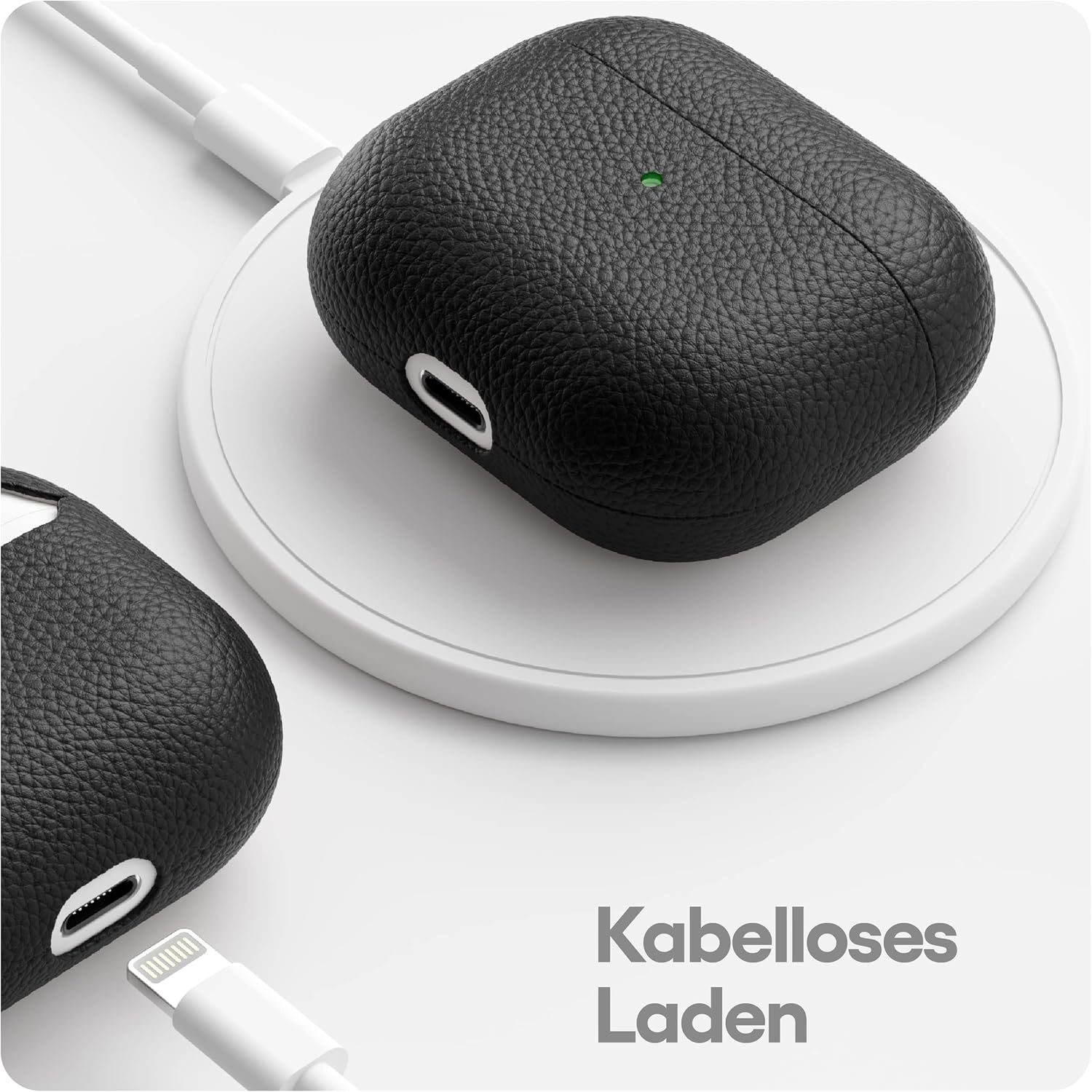 Keybudz - Podskinz Artisan Series Leather Case - Handcrafted Leather Case For Your Airpods 3