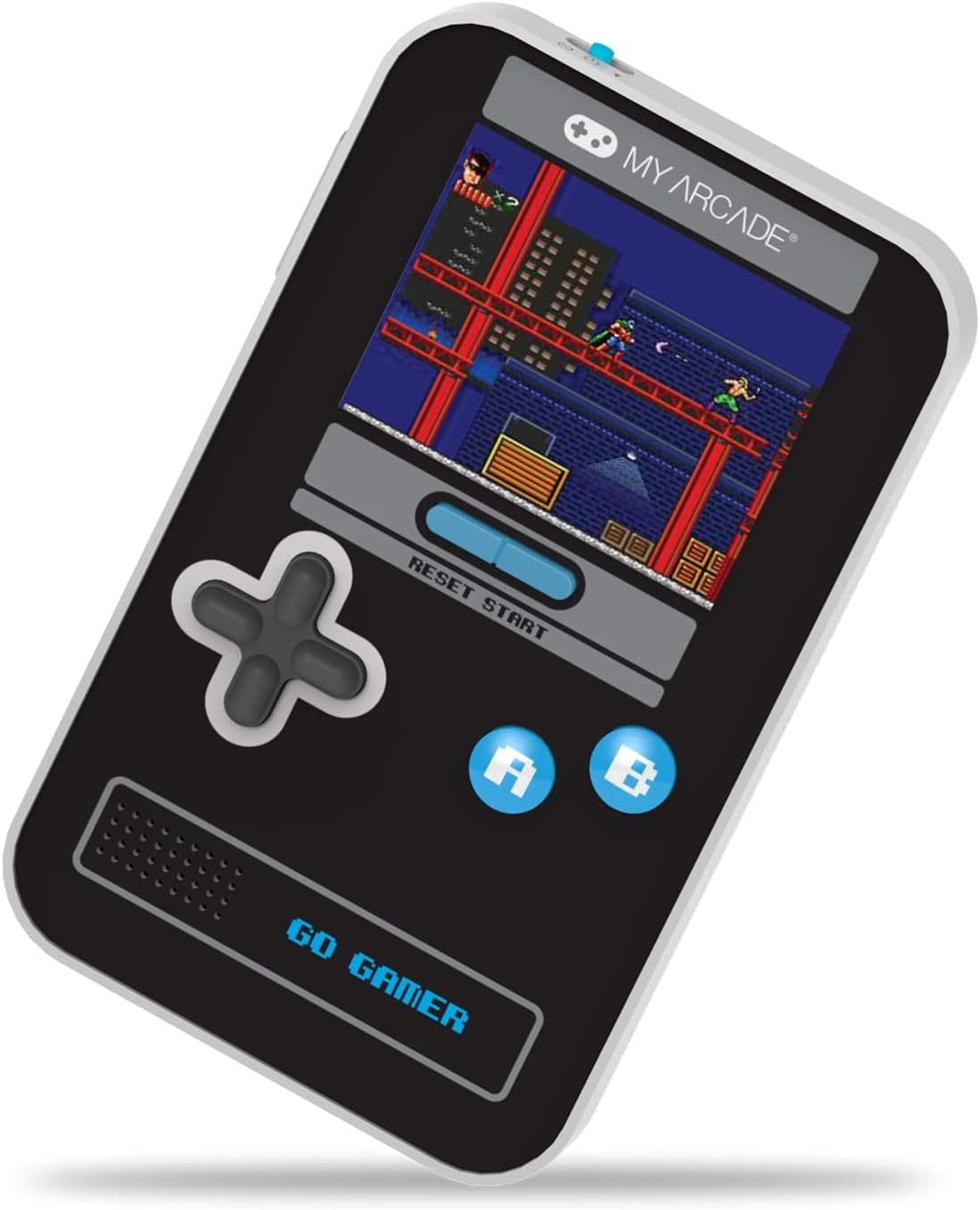 `My Arcade - Go Gamer Classic 308 Games Negra Azul 2,5 Inch`