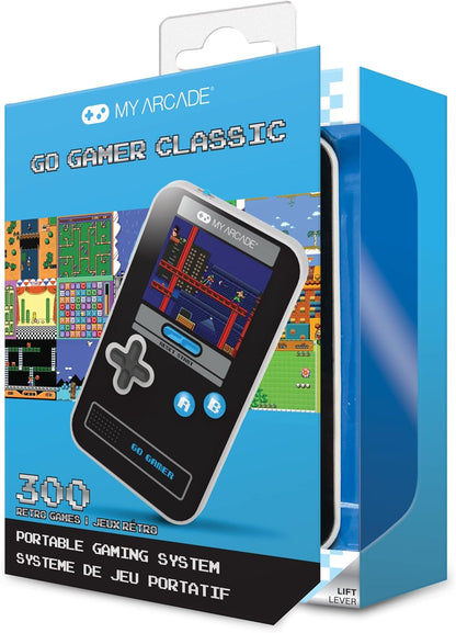 `My Arcade - Go Gamer Classic 308 Games Negra Azul 2,5 Inch`