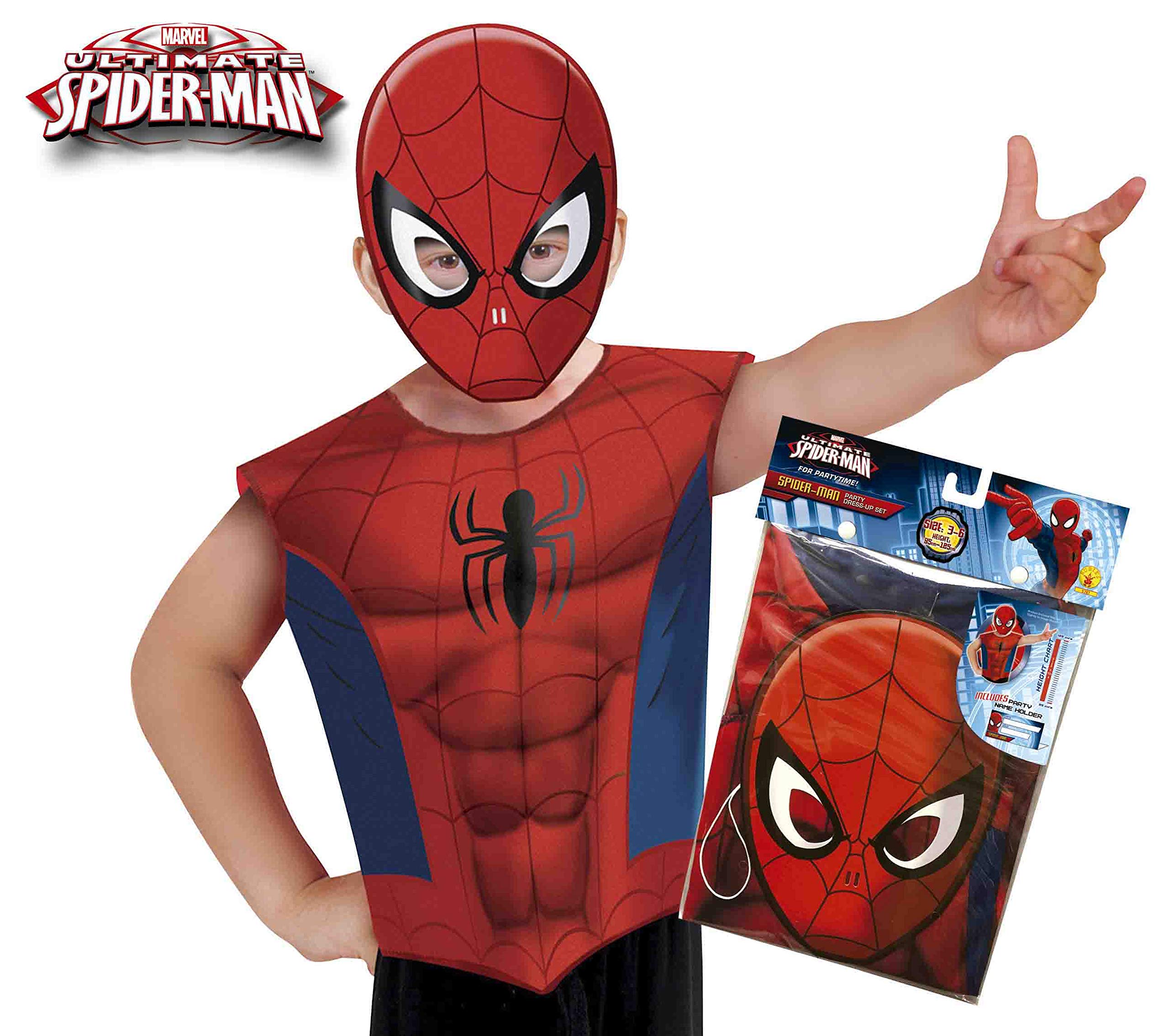 Spiderman – Set maskerballen, 1 stuk (Rubie 's Spain 620967).
