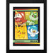 Scarlet & Violet Starters Framed Print - 30.5 X 40.6 Cm