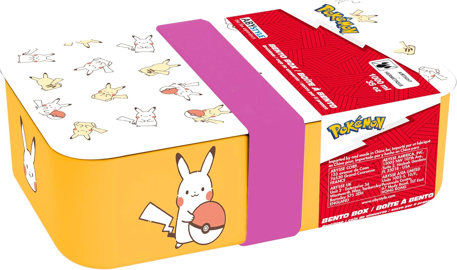 ABYSTYLE Pokemon Electric Type Bento Box