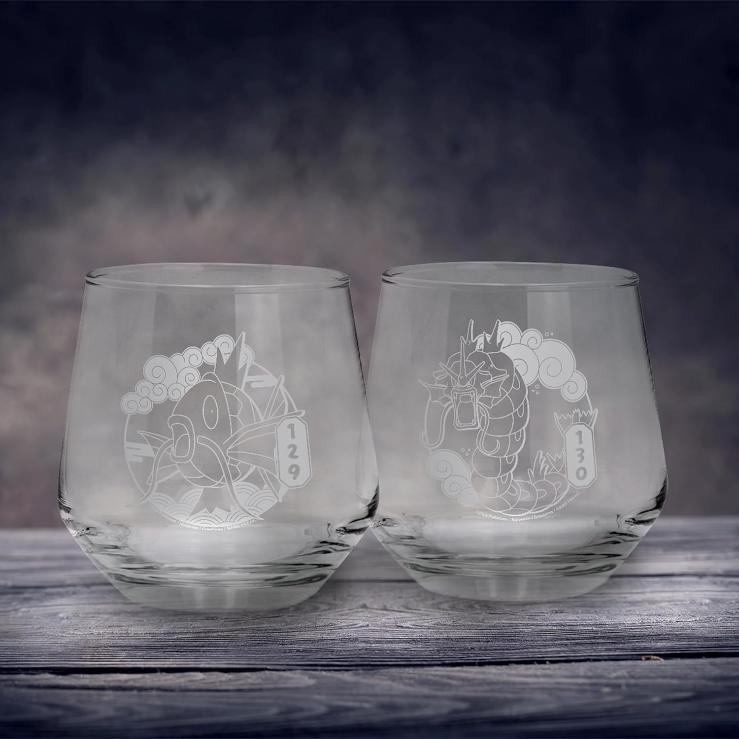 Pokemon 2 Glass Set - Magikarp & Gyarados Europe - 30Cl