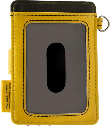 ABYSTYLE - Pokemon Pikachu kaarthouder, Zwart en geel, Dimensions : 10 x 7 cm, Klassiek