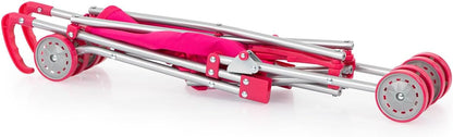 Poppen Buggy Prinses Bayer: roze (30182AA)