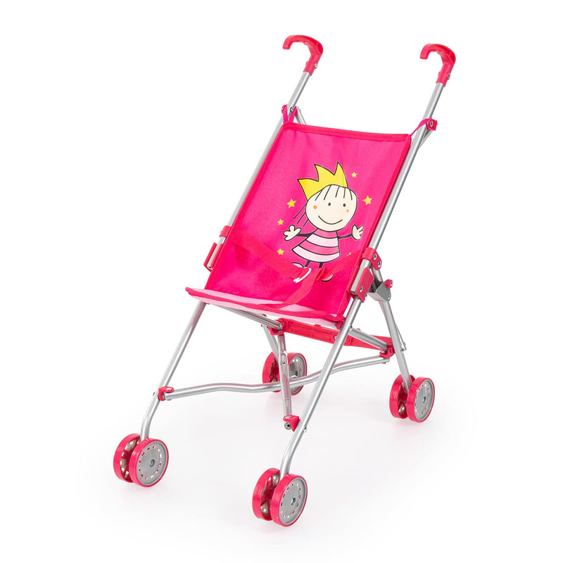 Poppen Buggy Prinses Bayer: roze (30182AA)