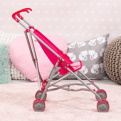 Poppen Buggy Prinses Bayer: roze (30182AA)