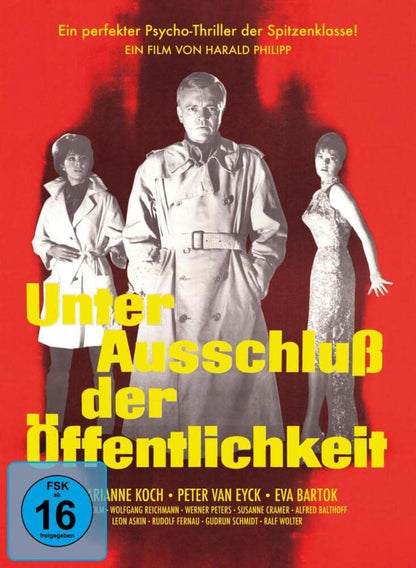Unter Ausschluß der Öffentlichkeit - Mediabook (Blu-ray) (+ DVD
