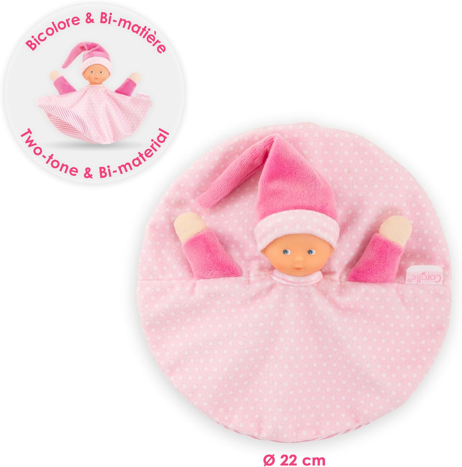 Corolle - Mon Doudou, Tidoudou Sterrendromen, 17 cm, vanaf de geboorte, 9000030140