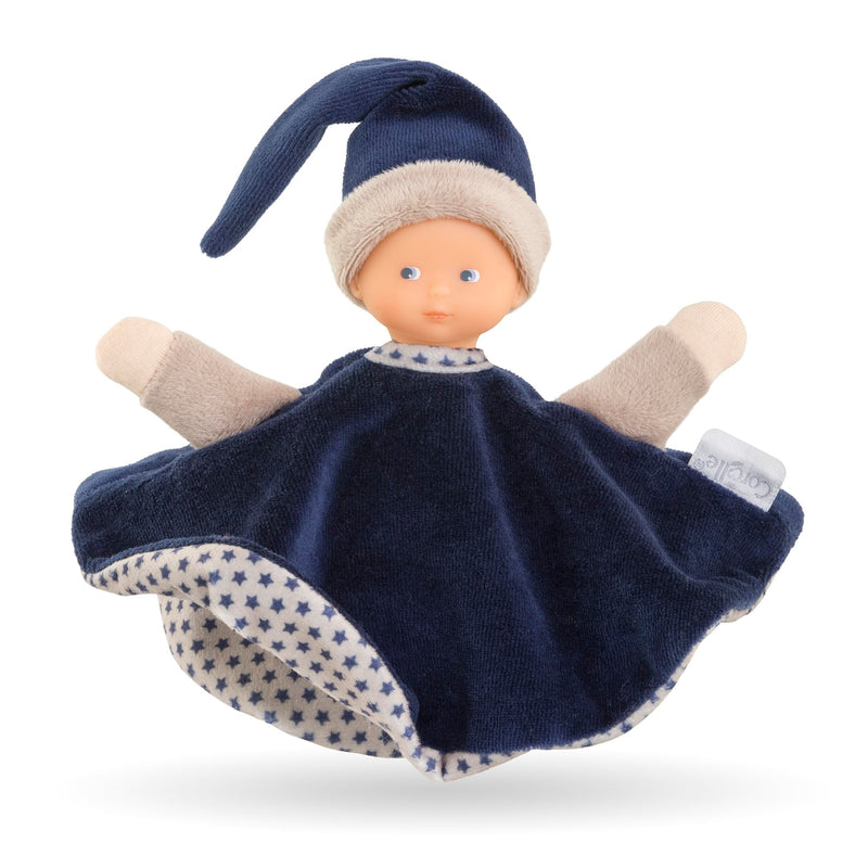 Corolle - Corolle Tidoudou - Marineblauw Knuffeldoek 17cm