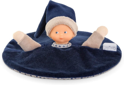 Corolle - Corolle Tidoudou - Marineblauw Knuffeldoek 17cm