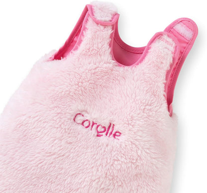 Corolle - 9000111150 Pink Plush Sleeping Bag for 30 cm Dolls from 18 Months