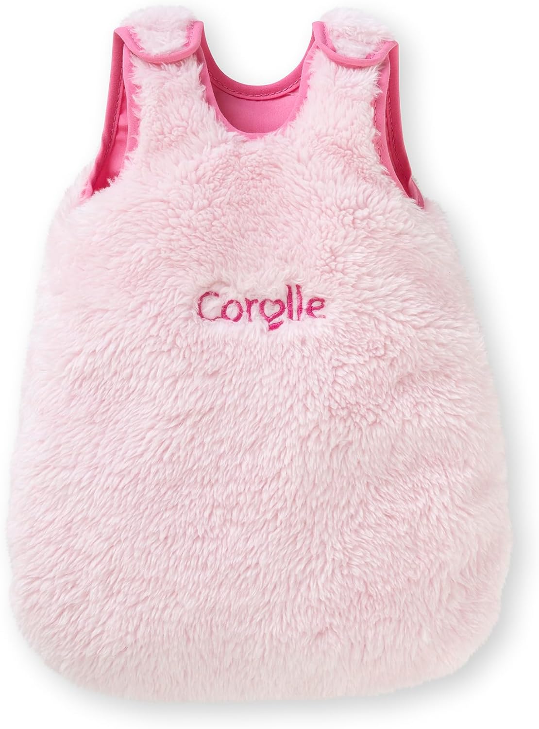 Corolle - 9000111150 Pink Plush Sleeping Bag for 30 cm Dolls from 18 Months