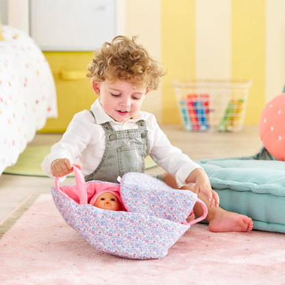 Corolle - Babymand met bloemen, accessoires, voor poppen 30 cm, vanaf 18 maanden, 9000111160