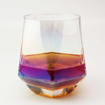 Winkee - Diamond Glasses Set Of 2 - Glass