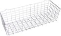 Metaltex Pandino mandje wit 33x12x9cm