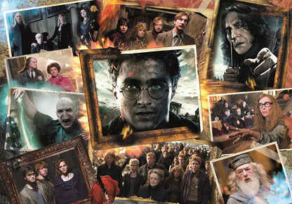 Clementoni - Puzzle 1500 Teile für Erwachsene und Jugendliche, Special Series, Harry Potter, Compact Box mit Poster, Geschenkidee für Damen und Herren, Made in Italy, 59,2 x 84,3 cm, 31763