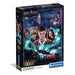 Clementoni - Puzzle 1000 Teile für Erwachsene und Jungen, Thema Harry Potter, mit Poster inklusive, Compact Box, Geschenkidee für Damen und Herren, Made in Italy, 50 x 70 cm, 37047
