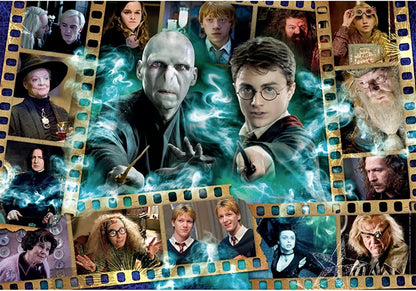 Clementoni - Puzzle 1000 Teile für Erwachsene und Jungen, Special Series, Harry Potter, Compact Box mit Poster, Geschenkidee für Damen und Herren, Made in Italy, 70 x 50 cm, 37048
