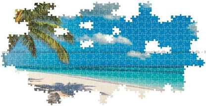 Clementoni - Puzzle 1000 Teile für Erwachsene und Jungen, Kollektion, Thema Swinging by The Ocean, Geschenkidee für Damen und Herren, Made in Italy, 98 x 33 cm, 39884