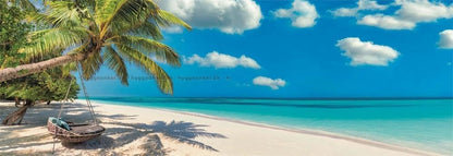Clementoni - Puzzle 1000 Teile für Erwachsene und Jungen, Kollektion, Thema Swinging by The Ocean, Geschenkidee für Damen und Herren, Made in Italy, 98 x 33 cm, 39884