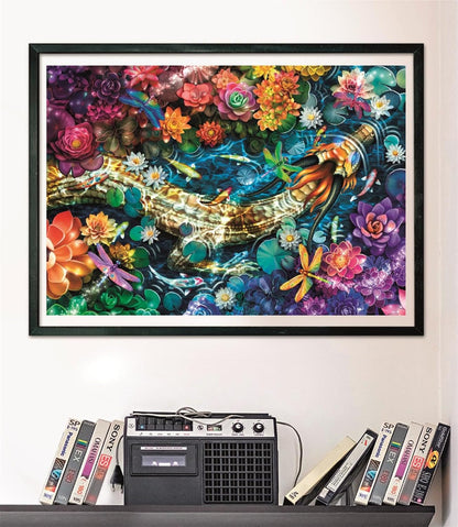 Clementoni -39939-PZL 1000 HQC KOI River 2025-COMPACT