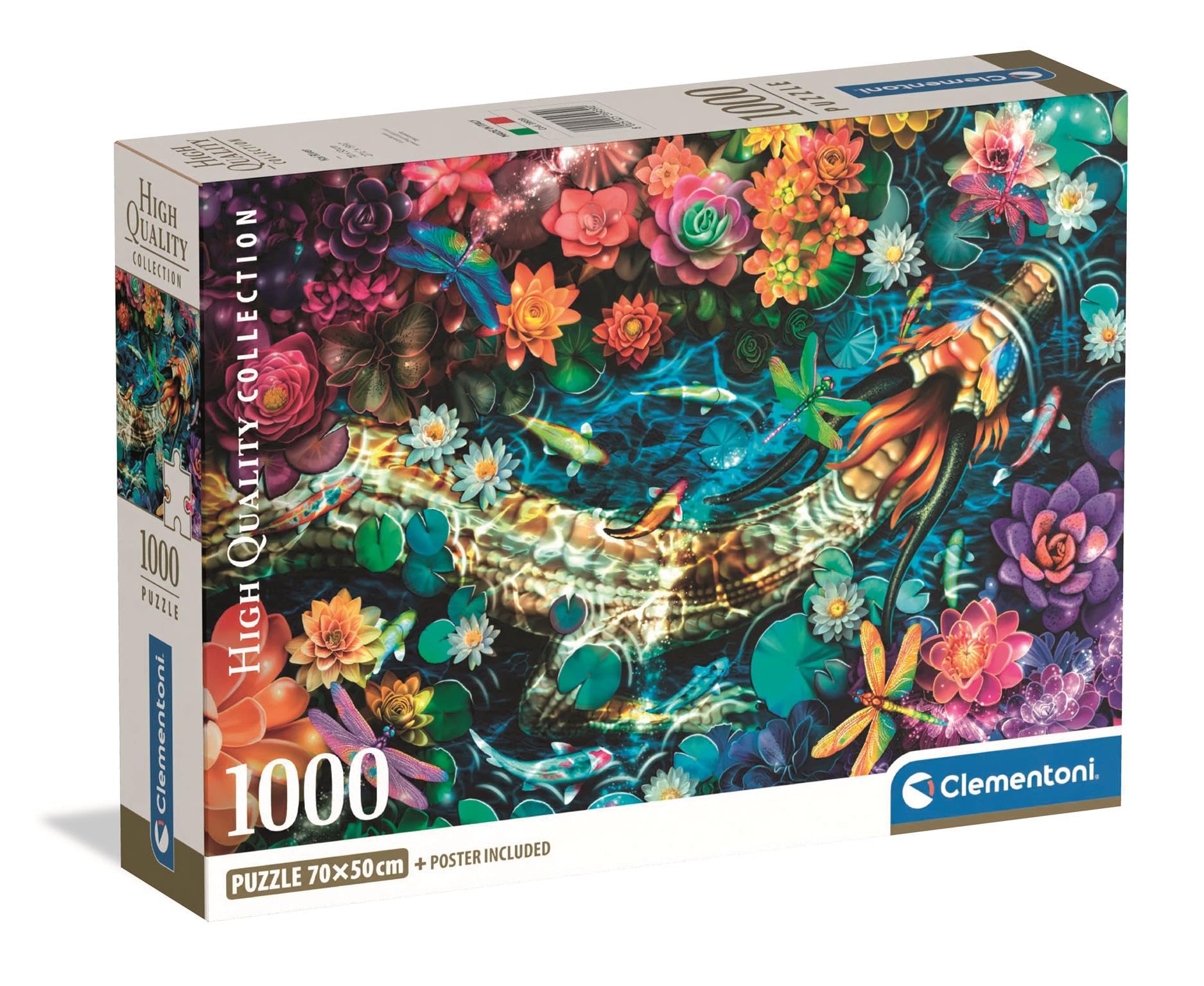 Clementoni -39939-PZL 1000 HQC KOI River 2025-COMPACT