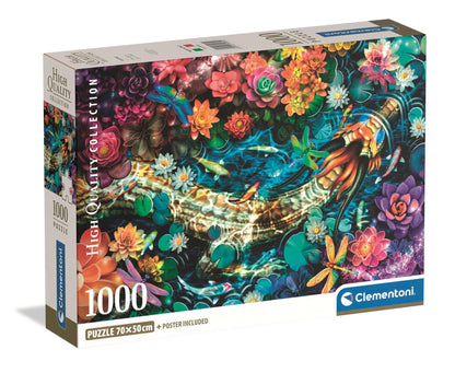 Clementoni -39939-PZL 1000 HQC KOI River 2025-COMPACT