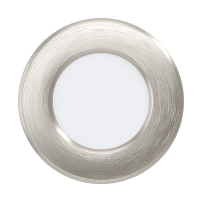 Eglo Fueva 5 Recessed Led Spotlight +86Mm – Brushed Steel